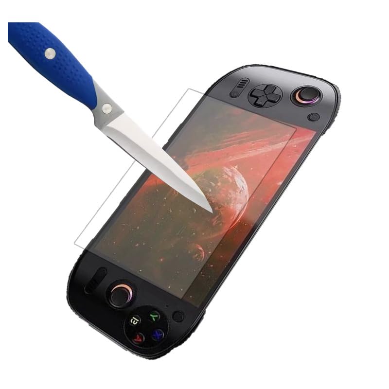 Film for AYN Odin 2 Portal, Tempered Glass Screen Protector, 9H Anti-Scratch Protective Film for Handheld Gaming Console