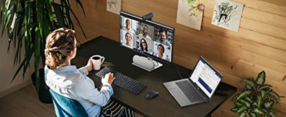 Dell Webcam WB3023-2K QHD/FHD/HD Resolution, Sony Sensor, f2.0 Aperture, Face Detection, Noise Reduction Mic, 2X HD Zoom, USB-A, Microsoft Teams/Zoom Certified - Black