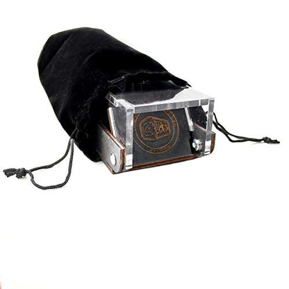 Travel Portable Draw Bridge Dice Tower – Black