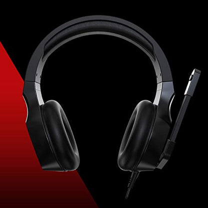 Acer Nitro Gaming Headset with Flexible Omnidirectional Mic, Adjustable Headband, (Pack of 1) - style: Nitro Headset