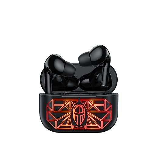 Neon Knight NKTWS Low Latency Wireless Bluetooth(R) Gaming Earbuds 300 Hours Standby Waterproof Rated for True Wireless Gaming