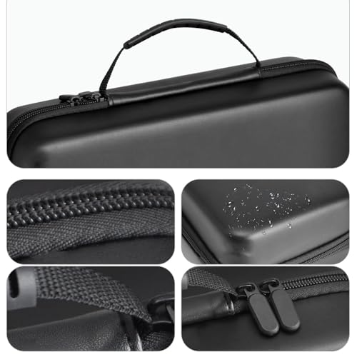 Case for Lenovo Legion Go S(2025),Travel Carrying Bag Cover for Lenovo Legion Go S 8ARP1 Handheld Gaming,Hard Case with Stand Mode & Mesh Pocket for Legion Go S Accessories(Black)