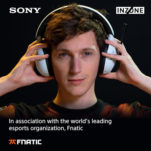 Sony INZONE H5 Wireless Over-Ear Gaming Headset PS5 Headphones, Black | Plug & Play, Personalized 360 Spatial Sound, For PC/PS5/Console, 28 Hr Battery, 2.4Ghz Wireless and 3.5mm Audio Jack - color: Black