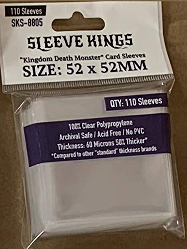 Kingdom Death Gambler's Chest Compatible Sleeve Bundle (8801 X 1, 8805 X 3, 8808 X 6, 8831 X 1, 8833 X 1, 8848 X 2) - style: Kingdom Death Gambler’s Chest (8801 x 1 + 8805 x 3 + 8808 x 6 + 8831 x 1 + 8833 x 1 + 8848 x 2)