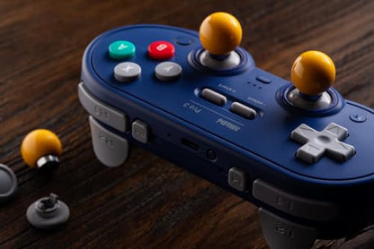 Nargos 8BitDo Pro 3 Bluetooth Gamepad, Compatible with Switch 1/2, PC, Apple, SteamOS, Android, TMR Joysticks, Hall Effect Triggers, Magnetic Buttons (Purple) - color: Purple
