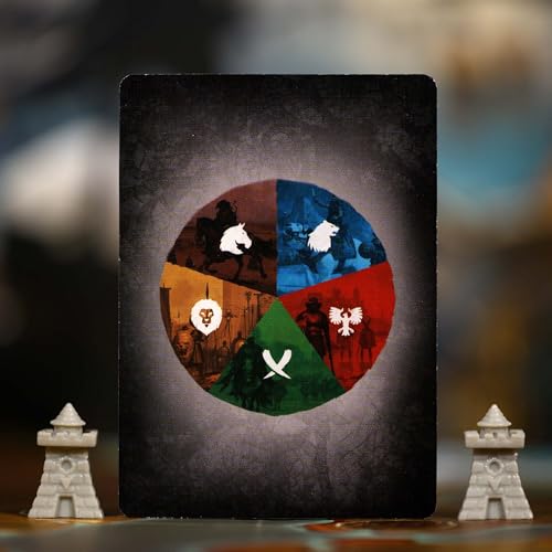 A War of Whispers Expansion of Influence, 5 Players, Age 14+, Expansion | Expand A War of Whispers with new factions and support for five players.