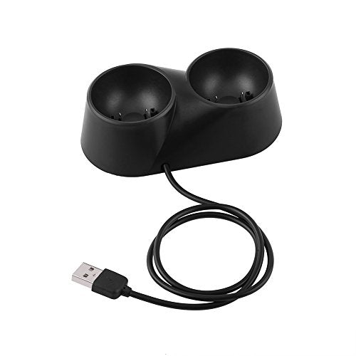 Controller Charger Station for VR, Dual Charger Dock Charging Station Stand, for VR Remote Controllers