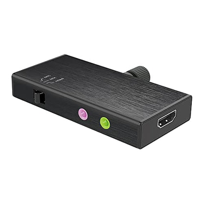 j5create Live Video Capture Card - HDMI to USB-C, Supports 1080p 60FPS | Video and Audio Recording, Power Delivery 60W Pass Through, for PC Xbox PlayStation Android Game Live Streaming (JVA02)