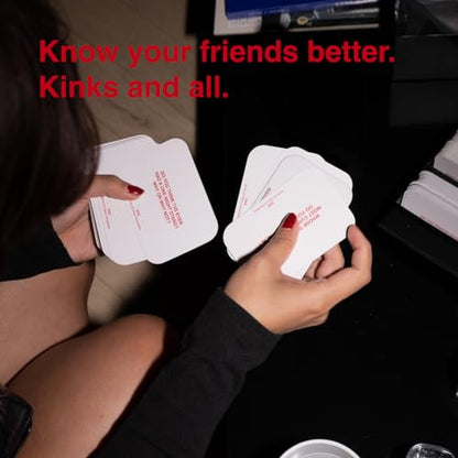 WE'RE NOT REALLY STRANGERS XXX Adult Edition Card Game - 300 Conversation Cards for Memorable Game Nights, Parties, & Bachelorette Parties - Fun Game for Adults and Friends, 18+, 2-6 Players - style: XXX Adult Edition