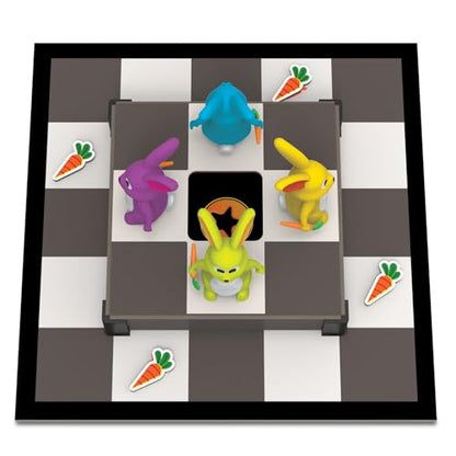 MindWare Stabbits: Strategic Bunny Battle Game – Beware of Backstabbing Rabbits with Lethal Carrots – Fun and Sneaky Board Game for 2-6 Players