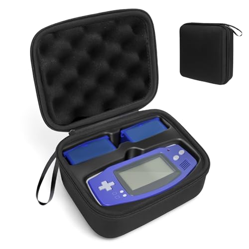 Case for Gameboy Advance, Accessories for GBA, Hard Storage Portable Bag for GBA - Holds 6 Games