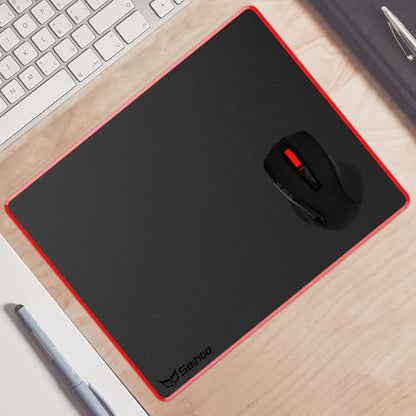 Plastic Resin Hard Mouse Pad Premium Esports Waterproof Ultra Smooth No Irritating Smell Environment Fast and Accurate Control for Office and Gaming Laptop(11.87x9.45in) - size: 11.8L x 9.5W inches