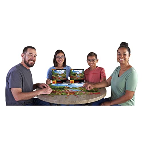 RoseArt - Kodak Premium - Hunsett Mill and The River Ant, Norfolk, England - 1000 Piece Jigsaw Puzzle for Adults - style: Hunsett Mill and The River Ant, Norfolk