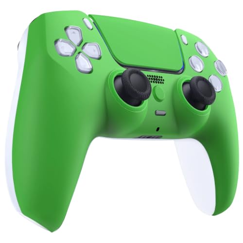 Custom Controllerzz Custom Wireless Controller Compatible with PS5 - Multiple Designs Available (Green) - color: Green