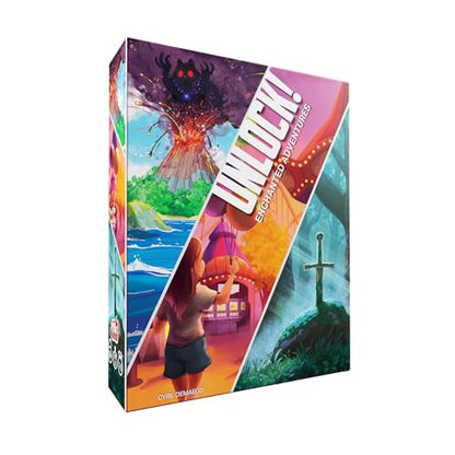 Unlock! Enchanted Adventures Card Game | Escape Room-Inspired Cooperative Adventure, Fun Family Game for Kids and Adults, Ages 10+, 1-6 Players, 1 Hour Playtime