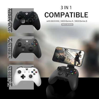 DOYO Xbox Controller Phone Mount - Enhance Gaming Comfort with Magnetic Holder for Xbox Series X|S & One Controllers - color: Black-for Xbox one Controller
