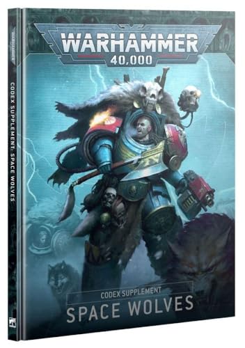 Games Workshop Warhammer 40k - Codex Supplement: Space Wolves 10th edition