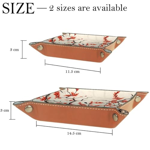 Flower Tree Dice Tray PU Leather Dice Rolling Tray Folding Dice Holder for Dice Games, Like RPG, DND and Other Table Games - color: Multi 9