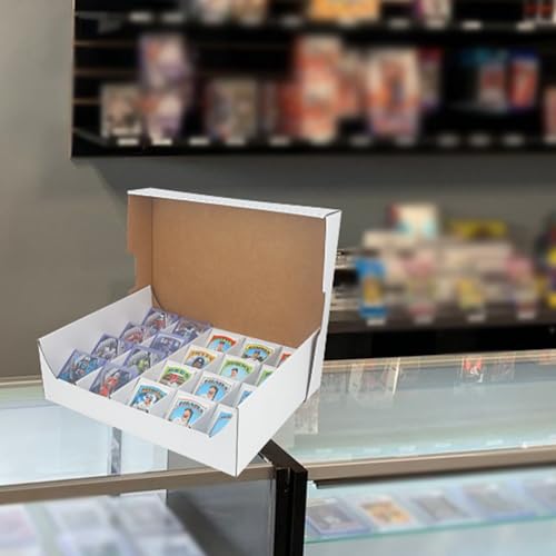 Toploder Card Sorting Tray,3-Pack 60-compartment,Bulk Box For Card With Labels,Card Sorter for TCG/Magic/Mtg Basketball Cards, trading card sorting trays - style: 3 pack