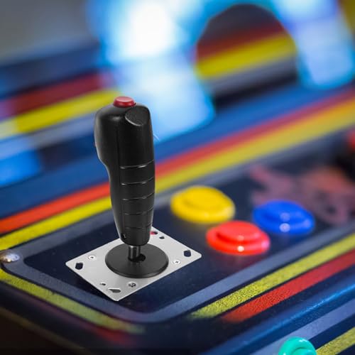 Zerodeko Flight Stick Joystick Game Controller with Microswitch Vibration One-handed PC Gaming Accessory for Flight Simulator and Arcade Games