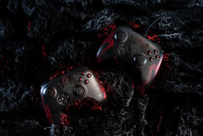 8BitDo Ultimate 2C Wired Controller for Windows PC and Android, with Hall Effect Joysticks and Hall Triggers, 1000Hz Polling Rate, and Remappable L4/R4 Bumpers - Black Myth: Wukong - color: Black Myth: Wukong