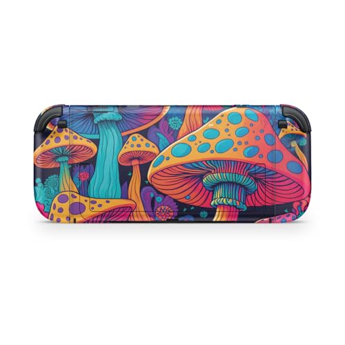 Gaming Skin Compatible with Nintendo Switch 2 Console Only - Mushrooms - Premium 3M Vinyl Protective Wrap Decal Cover - Easy to Apply | Crafted in The USA by MightySkins - color: Mushrooms, size: Switch 2 Console Skin Only, style: Matte Finish