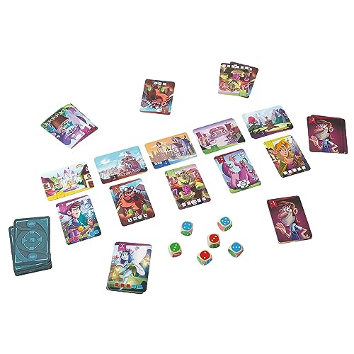 HABA King of The Dice - A Tricky Skill and Luck Dice Board Game, Perfect for Family Games and Kid Games for Ages 8 Years and Up (Made in Germany)