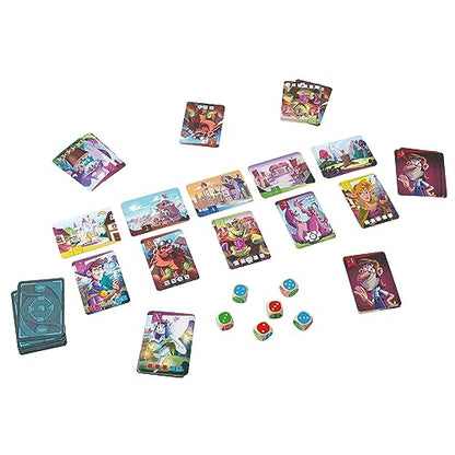 HABA King of The Dice - A Tricky Skill and Luck Dice Board Game, Perfect for Family Games and Kid Games for Ages 8 Years and Up (Made in Germany)