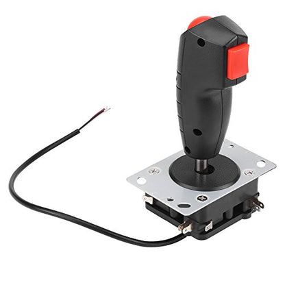 B0Bzqljh25, Joystick with 8 Way Movement, Flight Trigger & Top Fire Button for an Additional Game Rear Mounted Together A Front Designed for Simulator Machines [video game]