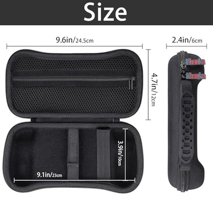 khanka Hard Travel Case for Anbernic RG557 Retro / RG556 Retro Handheld Game Console,Case Only. | Hard Shell Protection, Smooth Zipper Opening, Secure Custom Fit, Travel-Ready Portable Storage, Protective Case Only - style: Black
