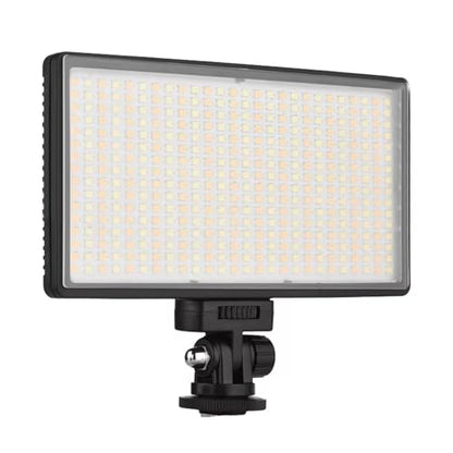 Professional LED Video Light Panel, Compatible with Sony ZV-1F, 240 LEDs, USB-C Rechargeable 4000mAh Battery, Adjustable Brightness & Color Temperature (Recording & Streaming)