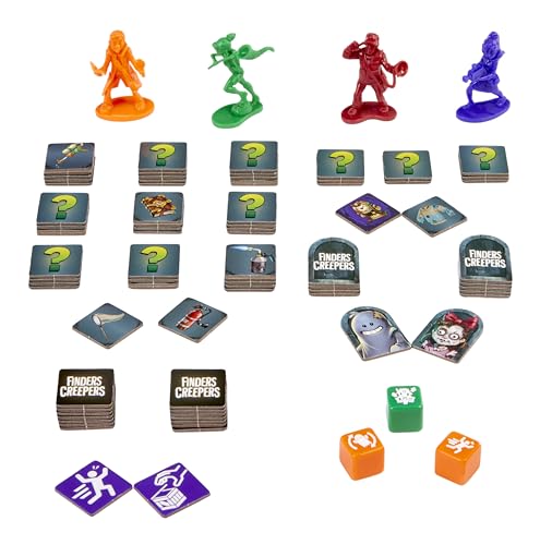 Micro Games of America™ Finders Creepers Board Game an App-Vanced™ Game – Hunt Digital Monsters with Your Phone, 2-4 Players, Ages 8+