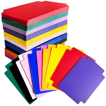 XANADU Trading Card Dividers for Storage Boxes – 100 Pack Sports & Baseball Card Box Dividers Tall Separators for Organizer