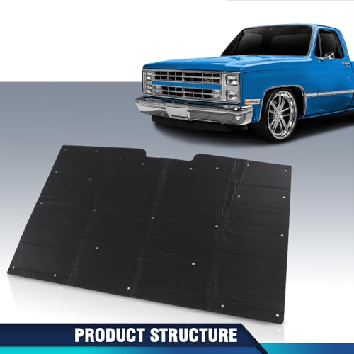 PIT66 Hood Insulation Pad Compatible with Chevy GMC Pickup Truck Jimmy Suburban 1981-1987 - style: 1981-1987 Chevy/GMC