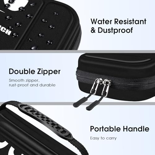 FINTIE Carrying Case for Nintendo Switch 2 (2025), Shockproof Hard Shell Switch 2 Case, Protective Cover Travel Bag with 19 Game Card & 2 Micro SD Card Slots & Inner Pocket, Dont Touch - color: dont touch