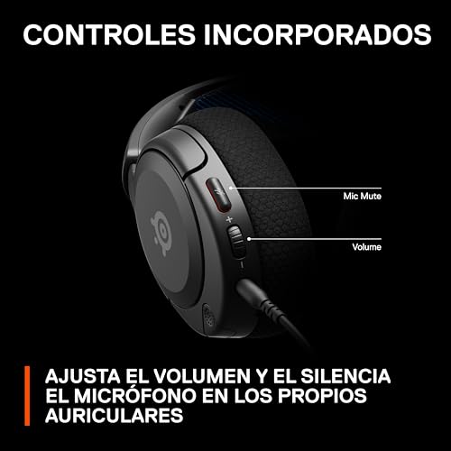 SteelSeries New Arctis Nova 1P Multi-System Gaming wired Headset — Hi-Fi Drivers — 360° Spatial Audio — Comfort Design — Durable — Lightweight—Noise-Cancelling Mic — PS5/PS4, PC, Xbox, Switch - Black - color: Black