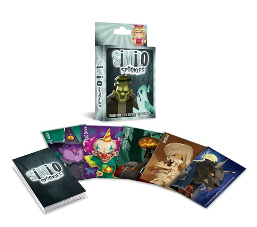 Horrible Guild: Similo Spookies, Cooperative Fun for the Whole Family, Easy to Learn, Deck Includes 30 Big Cards, For Ages 7 and Up - style: Spookies