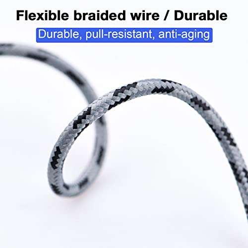1FT+ 0.5FT(2 pack) USB Micro to iOS DJI Remote Controller Cable for DJI Mavic Mini(1st Gen), Mini SE, Mavic Pro, Spark, 2 Pro Zoom, Mavic Air,Platinum, Phone/Tablet 90 Degree Data OTG Cord Accessories - style: Micro to iOS