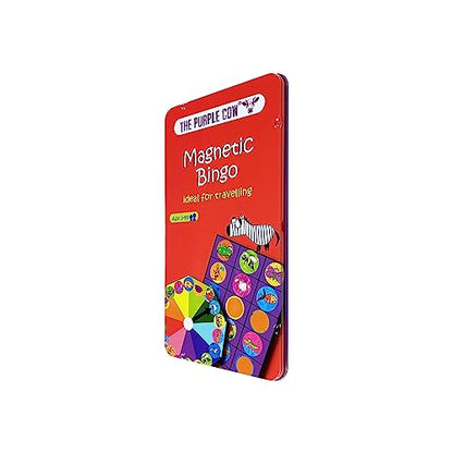 The Purple Cow Animal Bingo Game - Car Games , Airplane Games and Quiet Games - color: Animal Bingo