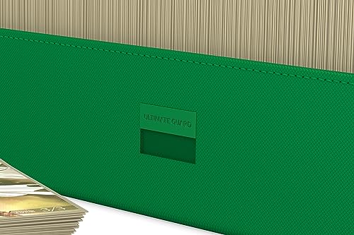 Ultimate Guard Arkhive 800+, Deck Case for 800 Double-Sleeved TCG Cards, Green, Compatible with Boulders, Magnetic Closure & Microfiber Inner Lining - color: Green, size: 800+