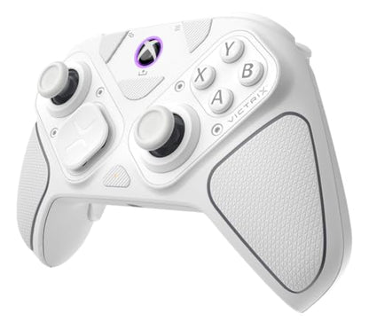 Turtle Beach Victrix Pro BFG Reloaded Wireless Gaming Controller for Xbox | Xbox Series X|S, Xbox One, PC, Modular, Fightpad Module, Hall-Effect Sticks, Triggers, 4 Remappable Buttons, Esports, White - color: White
