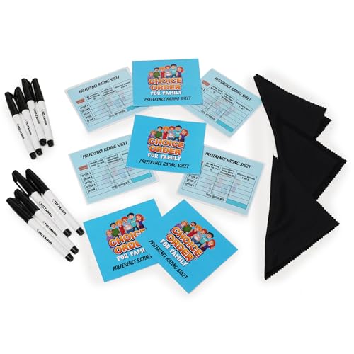 Choice Order, Family Games for Kids and Adults, Family Game Night Companion, Icebreaker Game