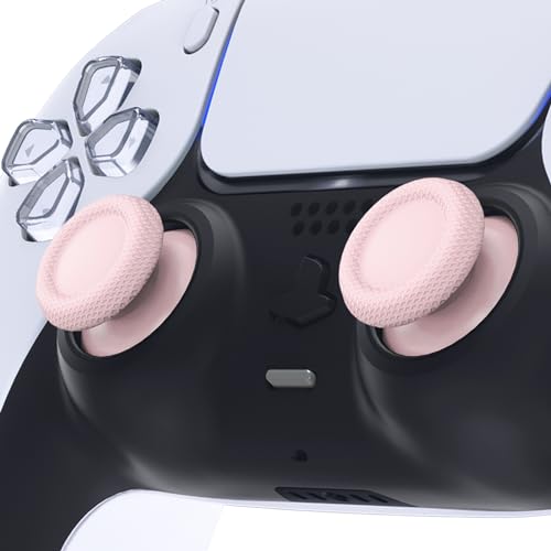 eXtremeRate Cherry Blossoms Pink Replacement Thumbsticks for PS5 Controller, Custom Analog Stick Joystick Compatible with PS5, for PS4 All Model Controller - Controller NOT Included - color: Cherry Blossoms Pink