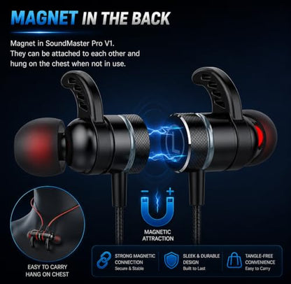 KASOTT SoundMaster Pro V1 - Gaming Earphones with Dual Audio Drivers,Battle Buds,in-Line Mic with Mute and Volume Control, Compatible with Xbox Series,Xbox One,PS5,PS4,Switch,Pc with 3.5mm Aux - color: Black