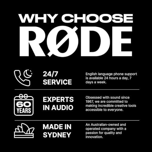 RØDE Wireless Micro - Compact Wireless Microphone, Two Mics with Charge Case for Smartphone Content Creation - USB-C, Black | Ultra-Compact Smartphone Wireless Kit: 2 Clip-on Transmitters, USB-C Receiver, Pocket Charge Case-Up to 21 Hr - color: Black