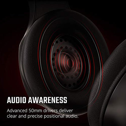Acer Nitro Gaming Headset with Flexible Omnidirectional Mic, Adjustable Headband, (Pack of 1) - style: Nitro Headset