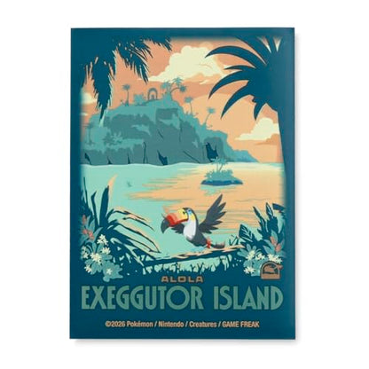 Pokémon Center: Alola Explore Pokémon Premium Card Sleeves (65 Sleeves)