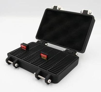 Rugged Protective Carrying Case for Nintendo Switch 1 and 2 Cartridges - Holds 96 Games