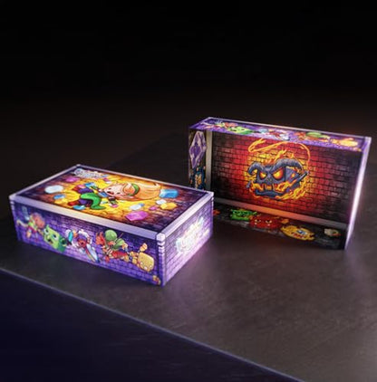 Dungeon Drop Bigger Bolder Bundle by Phase Shift Games, Collector's Edition | Base Game, Dropped Too Deep, Wizards & Spells, Trials & Tools, Dungeon Walls, & Treasure Trunk