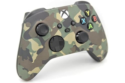 Wireless Custom Controller Compatible with PC, Windows 10+, Series X/S & One (Series X/S Green Camo) - color: Series X/S Green Camo